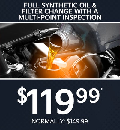 Full Synthetic Oil & Filter Change with a Multi-point Inspection