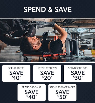 Spend and Save on Service